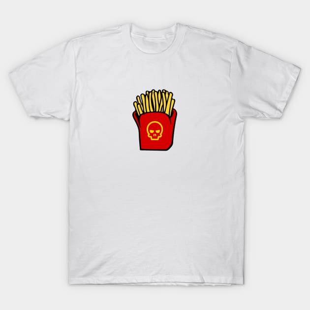 Death Fries T-Shirt by felixbunny